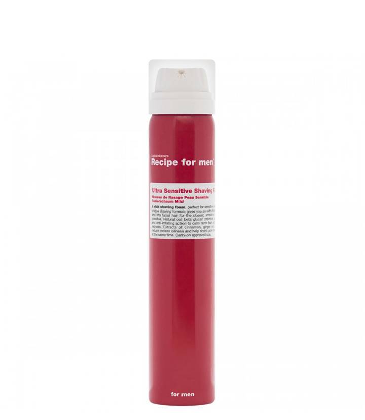 Recipe for Men Ultra Sensitive Shaving Foam