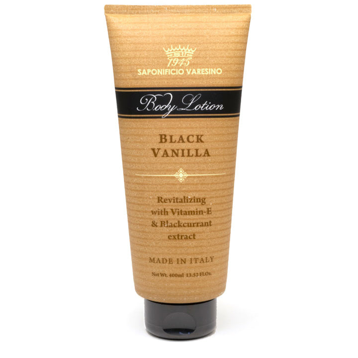 Saponificio Varesino Body Lotion – Black Vanilla