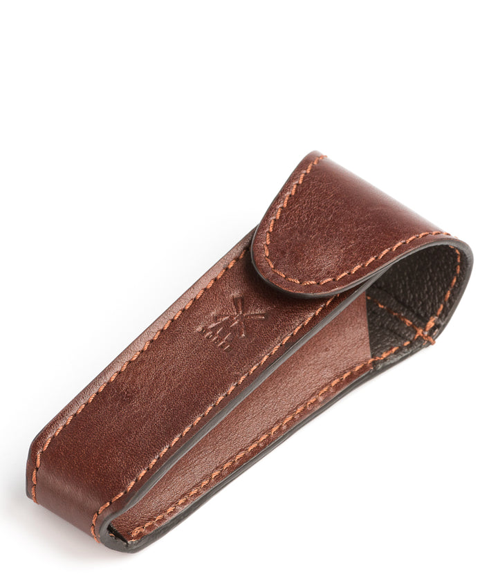 Mühle Safety Razor Case – Brown Leather