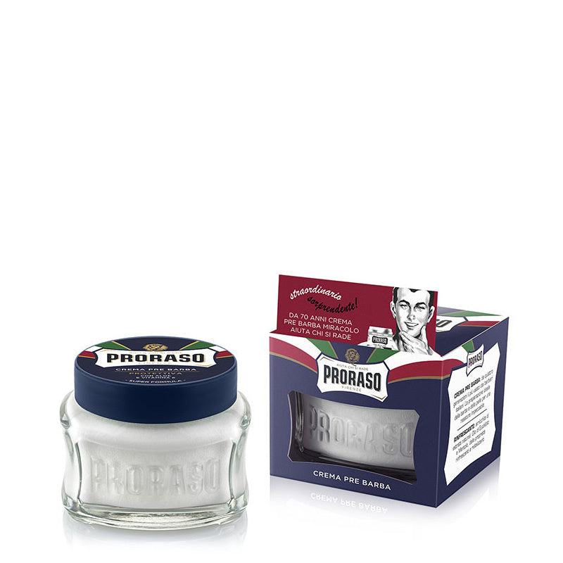 Proraso Pre-shave-kräm – Blue Aloe Vera & Vitamin E