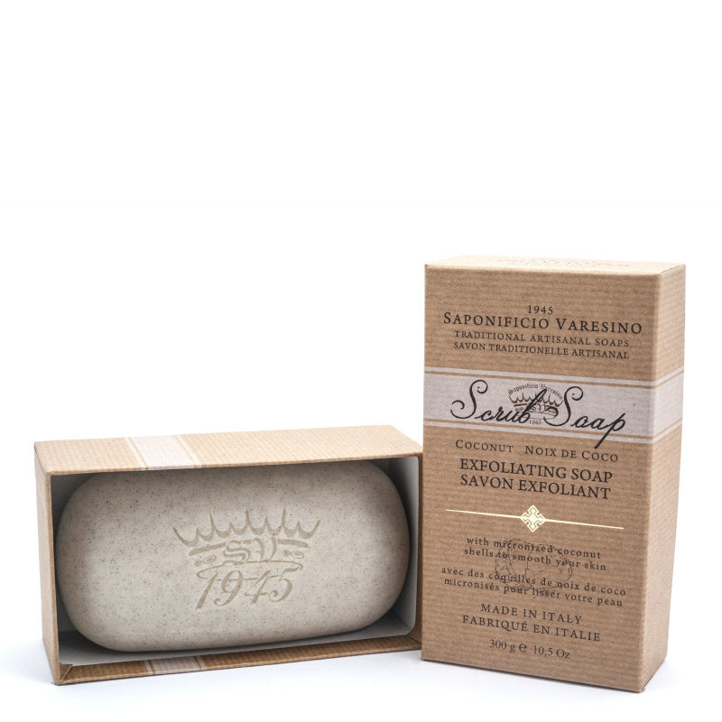 Saponificio Varesino Exfoliating Soap – Coconut