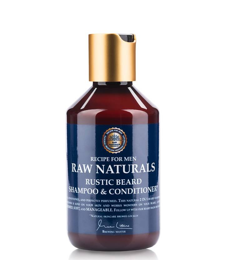 RAW Naturals Rustic Beard Shampoo & Conditioner