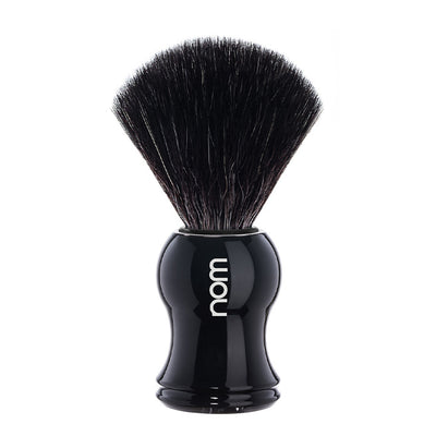 Bild av Shaving Brush Gustav – Black – Black Fibre